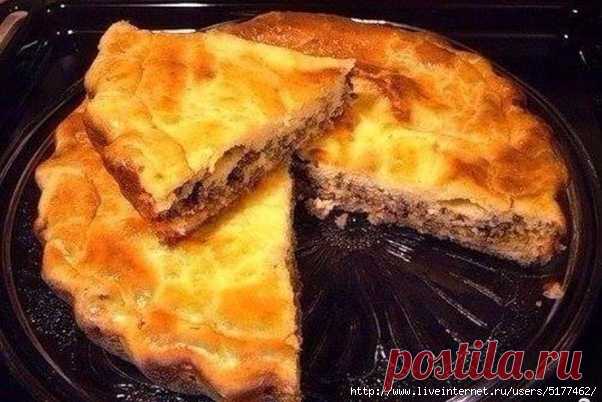 МЯСНОЙ ПИРОГ - ЛЕГЧЕ НЕ БЫВАЕТ!!!