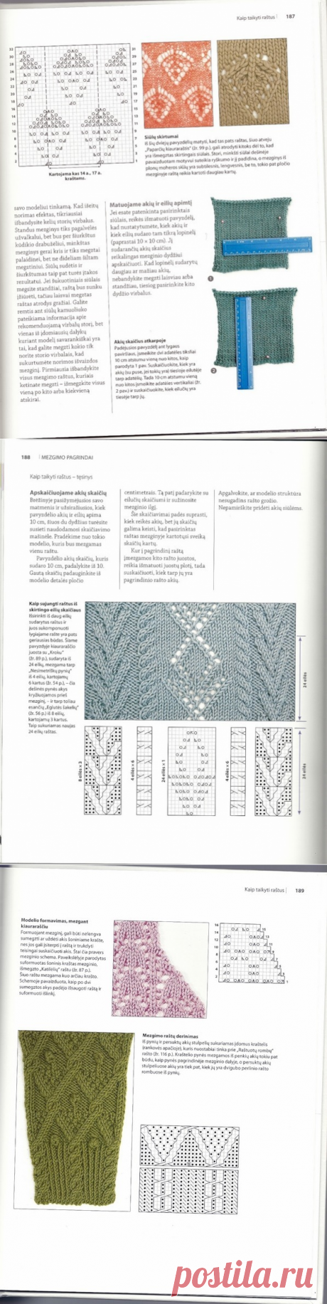 Альбом«Graziausi mezgimo rastai»/самое красивое вязание/