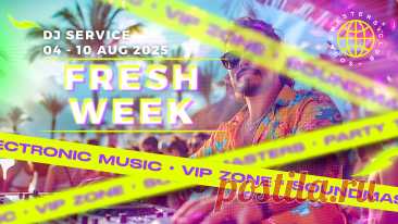 VIP - Fresh Week DJ Service 04 - 10 August 2025 | DJ | SoundMasters | Service