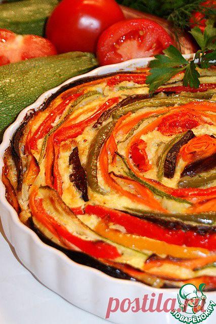 Запеканка "Радужная" - кулинарный рецепт