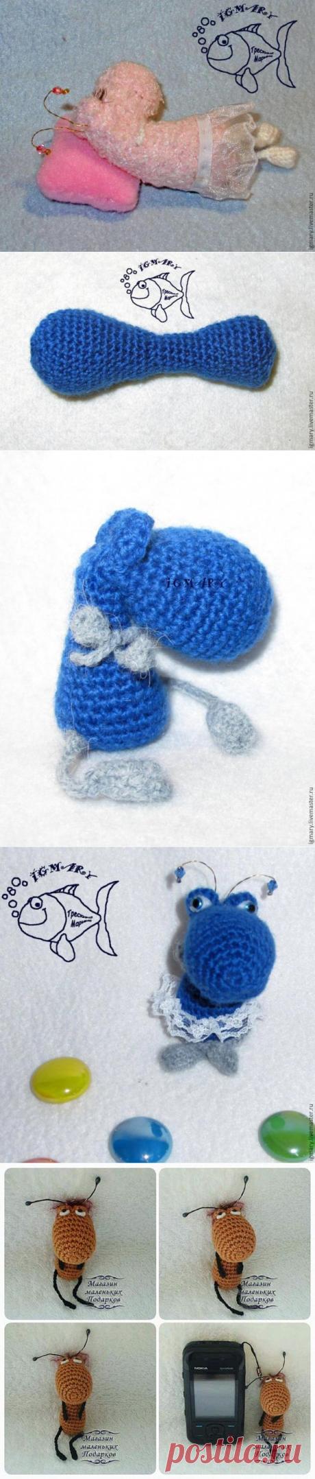 Мастер-класс: вязаные тараканчики - Ярмарка Мастеров - ручная работа, handmade