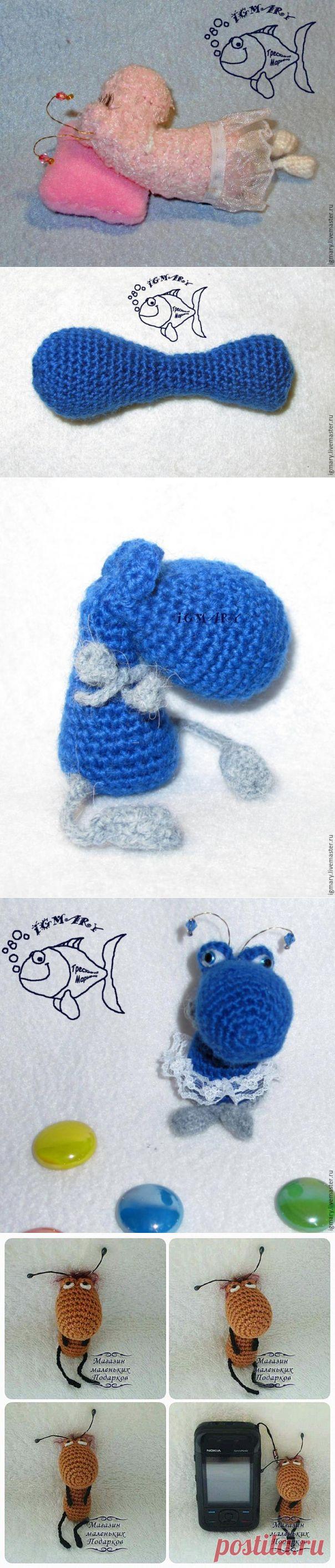 Мастер-класс: вязаные тараканчики - Ярмарка Мастеров - ручная работа, handmade