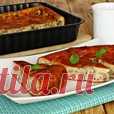 Заливной пирог с рисом и сайрой - кулинарный рецепт
