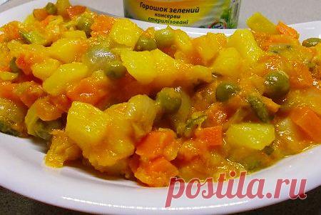 Рагу с тыквой