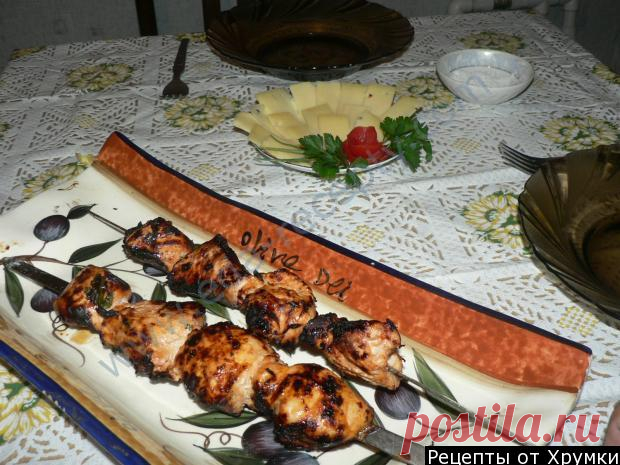 Как приготовить шашлык из курицы грудки рецепт с фото