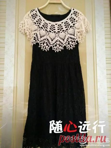 Накидка для платья. | Кроше | Клипы’