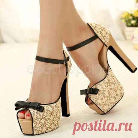 shoes khaki Picture - More Detailed Picture about O055 New Fashion Women High Heel Sandals Open Toe Super High Stiletto Heels Platform Lace Sweet Bowknot Shoes Pumps Buckle Party Picture in Sandals from eeeShopping | Aliexpress.com | Alibaba Group