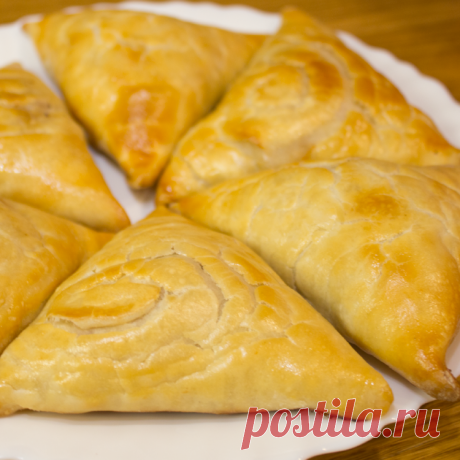 Вкуснейшая домашняя самса + рецепт домашнего слоеного теста! Вкусно и просто - Простые рецепты Овкусе.ру