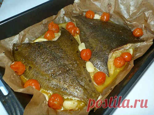 Камбала, Запеченная в Духовке (5 Рецептов)