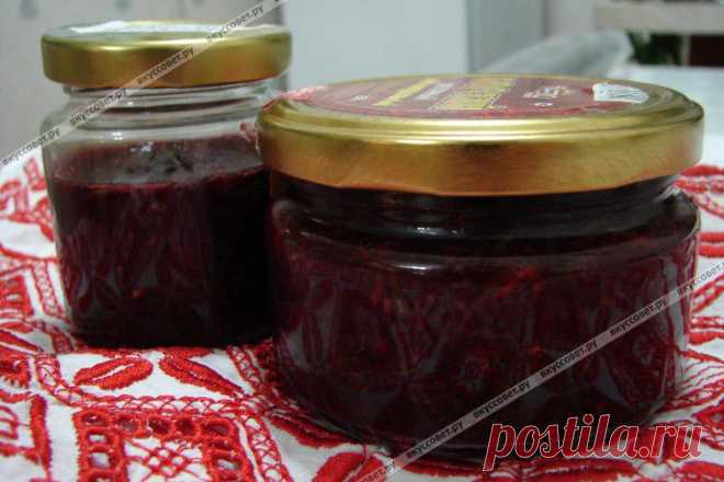 Приправа к мясу из красной смородины