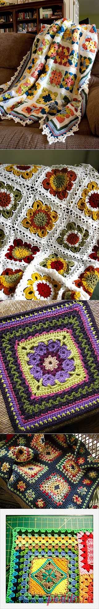 Не только бабушкин квадрат... (идеи для вдохновения).