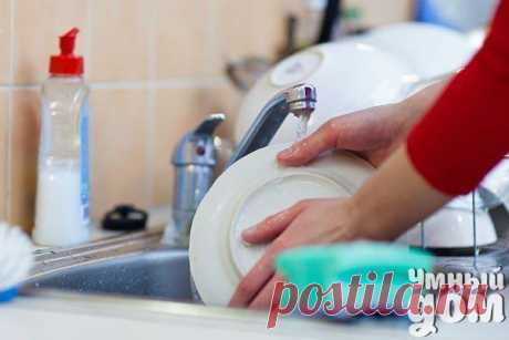 Домашний гель для мытья посуды