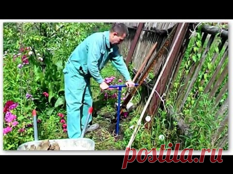 Как бетонировать заборный столб