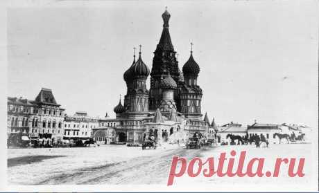 Москва в 1909 году. | Фотохронограф