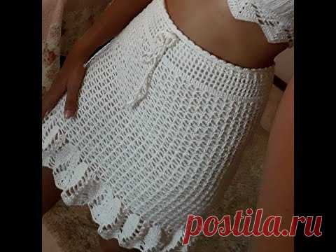 Saia crochê - Versão destro - Parte 1
