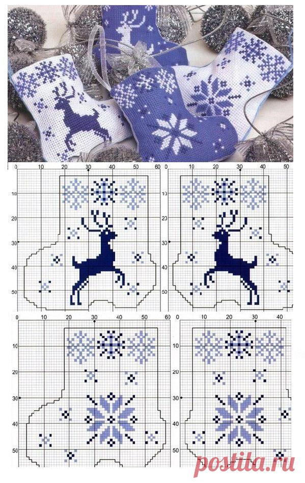 схемы для филейки или жаккарда
