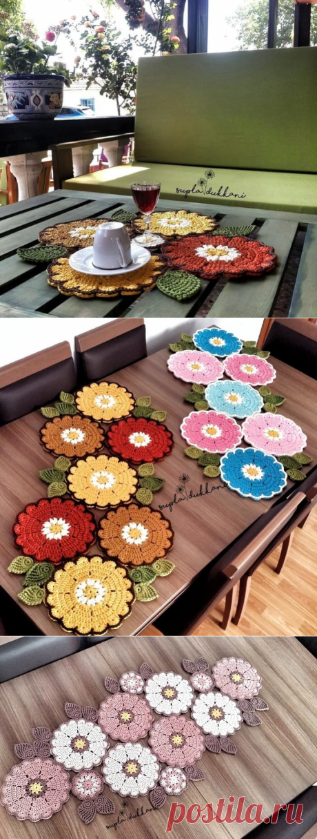 .На столе чудные цветы.