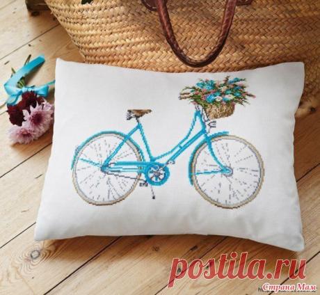 Вышиваем крестиком на подушках. - Клуб рукоделия - Страна Мам