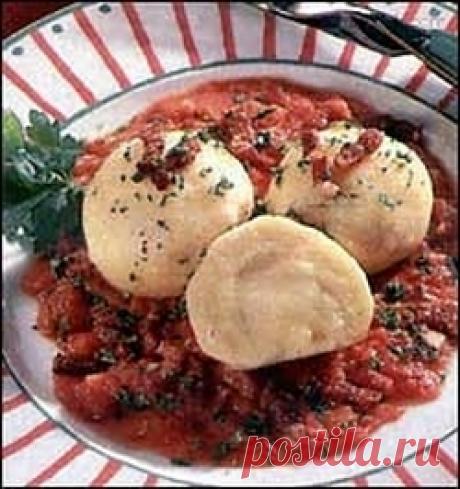 Картофельные кнели - рецепт с фото