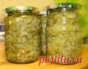 САЛАТ ИЗ ОГУРЦОВ (МОЙ ЛЮБИМЫЙ)