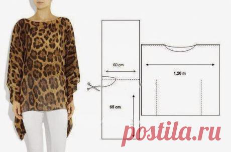 Подборка моделей с выкройками - "легче легкого": быстро, просто, красиво Подборка вещей за полчаса