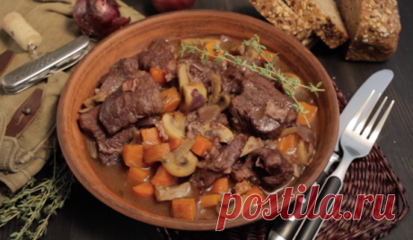 Говядина по-бургундски - венец французской кухни: видео и фото рецепт | Fresh Recipes | Яндекс Дзен