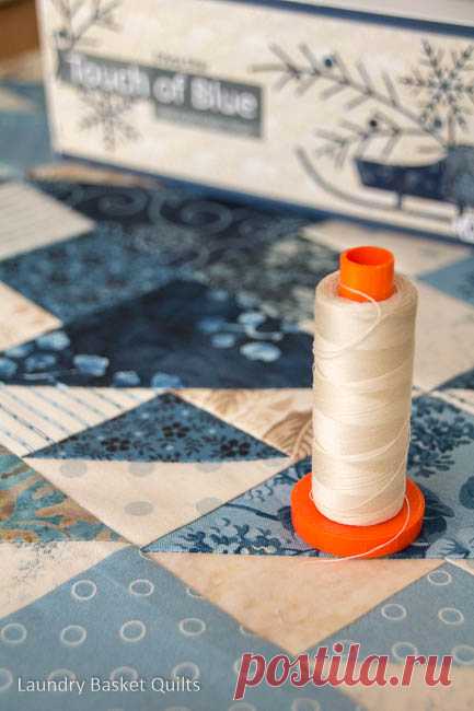 Hello everyone, I’m so excited about doing this with you today, I even went out and got flowers for our sewing table! Our first block will be “Frost” from the “Patches of Bl…