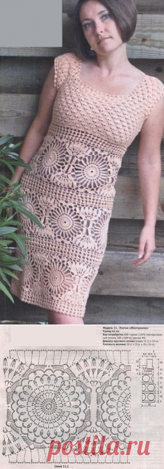 Knitted Dress | Dress it up! | Вязание Крючком, Связаные Крючком Платья и Платья