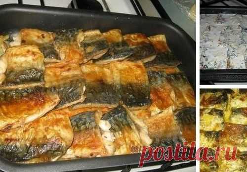 Скумбрия в духовке