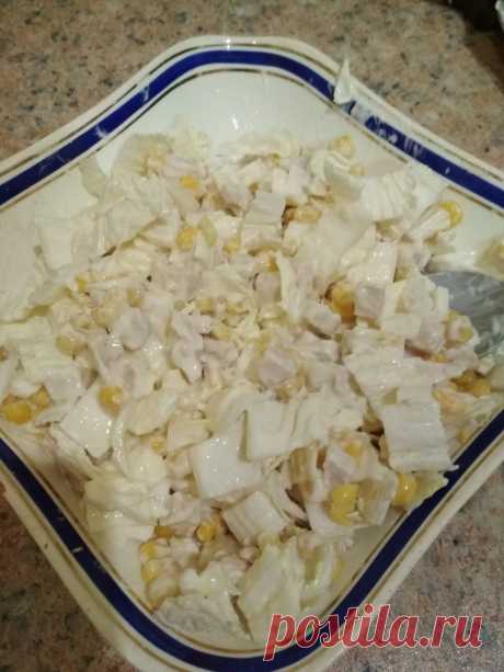 Салат из капусты - кладезь витаминов