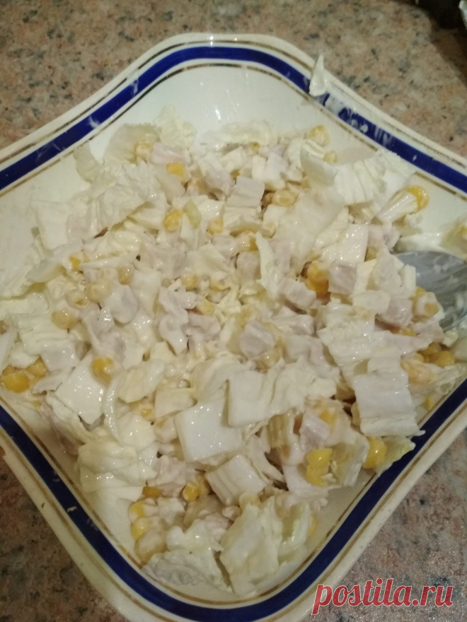 Салат из капусты - кладезь витаминов