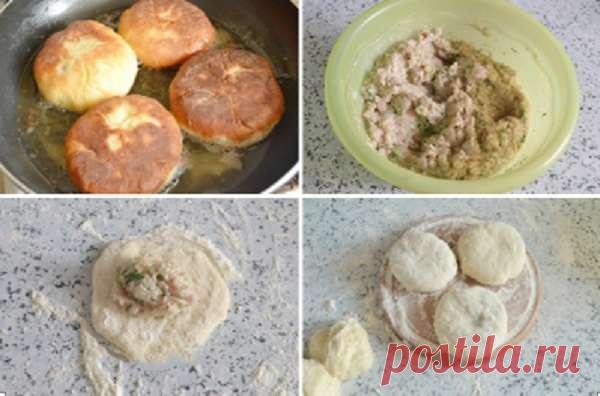 Беляши с начинкой из куриного фарша — Домашний уют