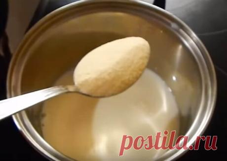 Манная каша на молоке (пропорции молока и манки)