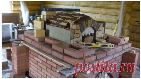 Как мы строили русскую печь с нижним прогревом. | Сергей Печник | Яндекс Дзен