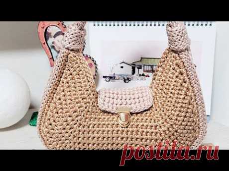 [crochet] 더 세련되고 탄탄한가방  호보백 뜨기