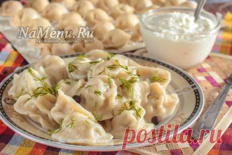 Пельмени с капустой и фаршем - рецепт с фото пошагово
