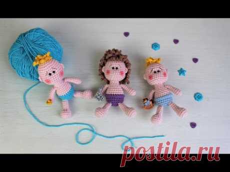 Пупсик крючком. Часть 1.