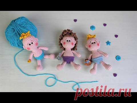 Пупсик крючком. Часть 1.