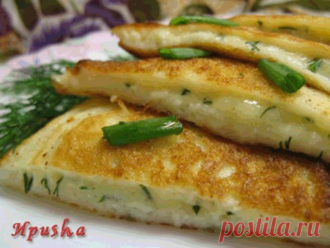 Быстро и очень вкусно — Оладьи в стиле «Хачапури»