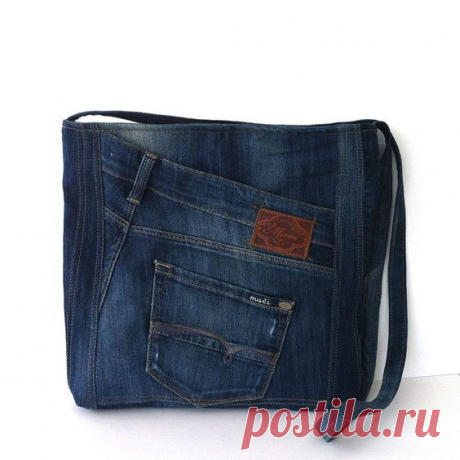 Подборка идей джинсовых сумок