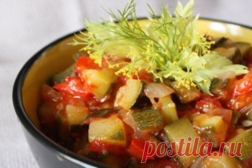 Салаты из кабачков на зиму / Простые рецепты