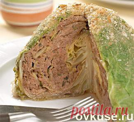Молодая капуста, фаршированная мясом - Простые рецепты Овкусе.ру
