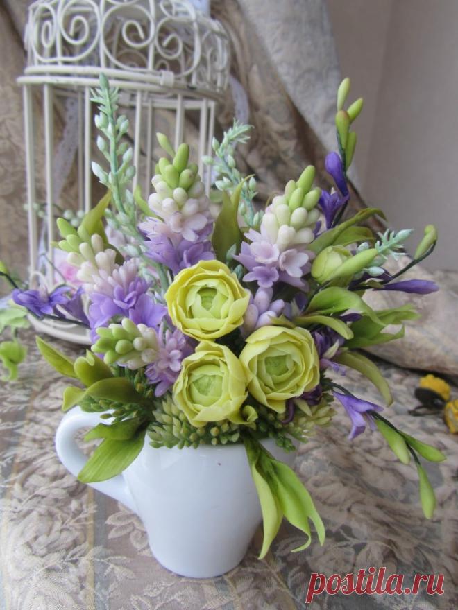 Цветочная феерия  Ручная работа