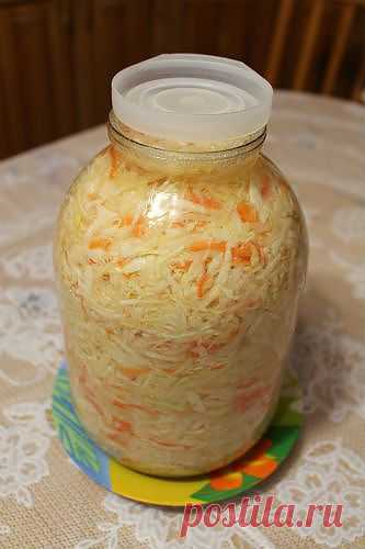 (+1) - Вкуснейшая хрустящая квашеная капуста! | Любимые рецепты