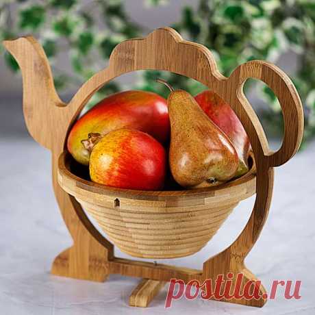 Ваза из бамбука ЧАЙНИК - 750 руб