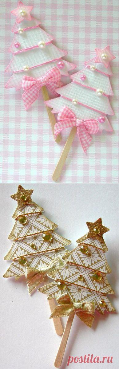 Идеи новогодних открыток.