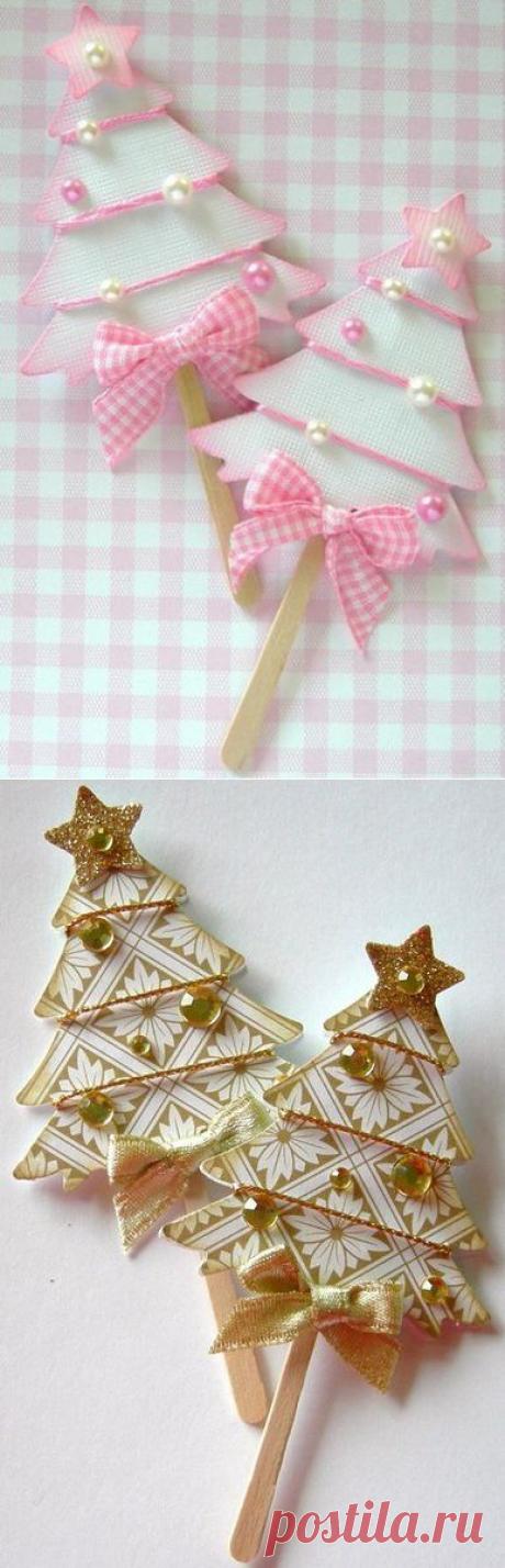 Идеи новогодних открыток.