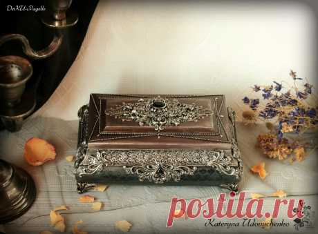 Шкатулка «Далила». 18,5х11,5х6,5 см, МДФ.