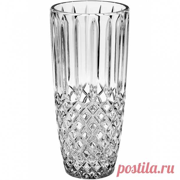 Хрустальная Ваза "Diamond" (Алмаз) 27 см. Crystal Bohemia купить в Москве