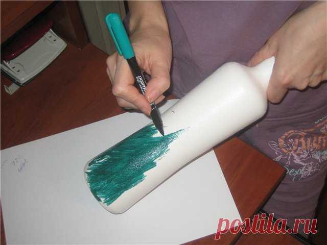 Домашний вариант мраморирования